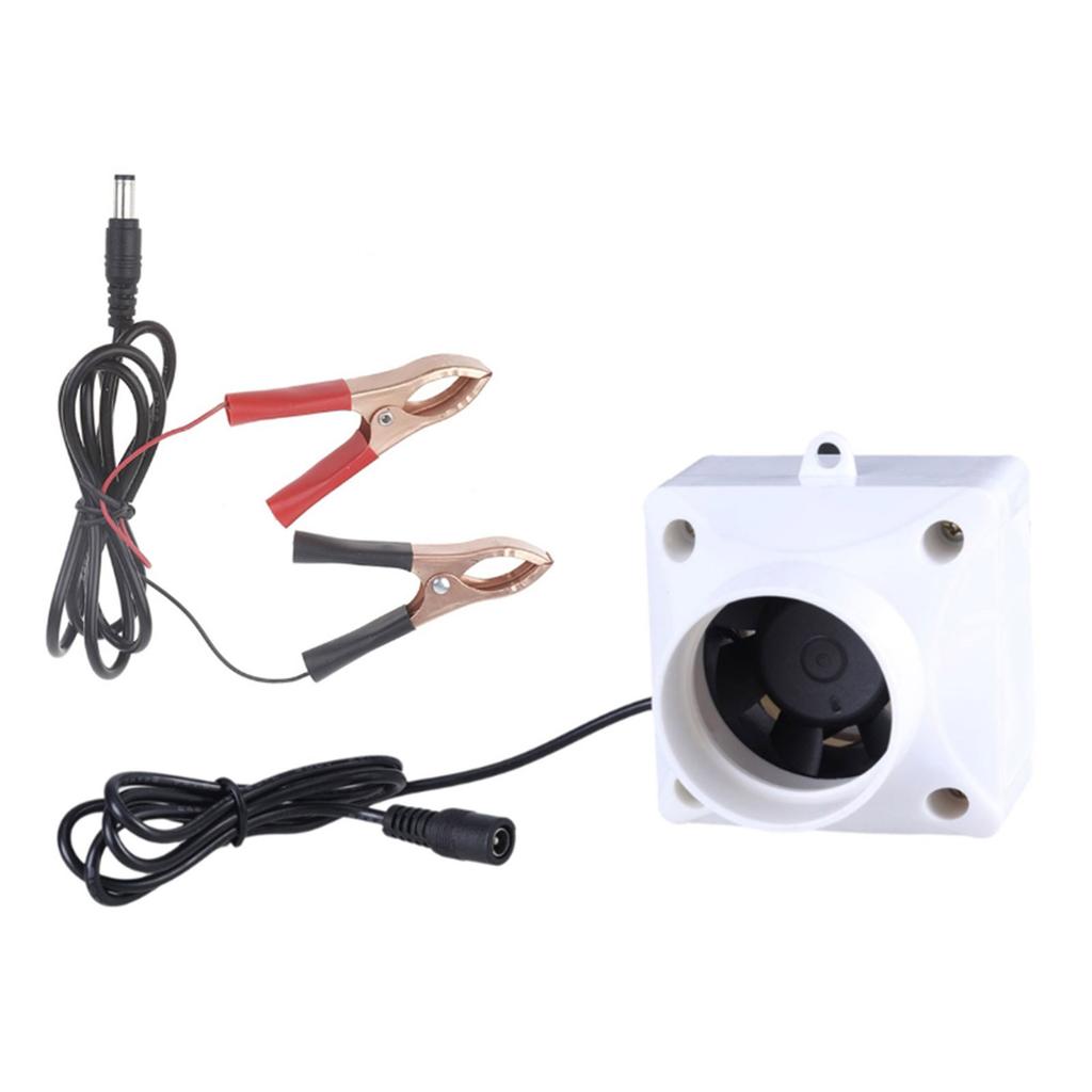Efficient 12V 50mm Duct Ventilation Fan With Battery Clip Power Cable For Kitchen Bathroom Garage Indoor Air Extraction