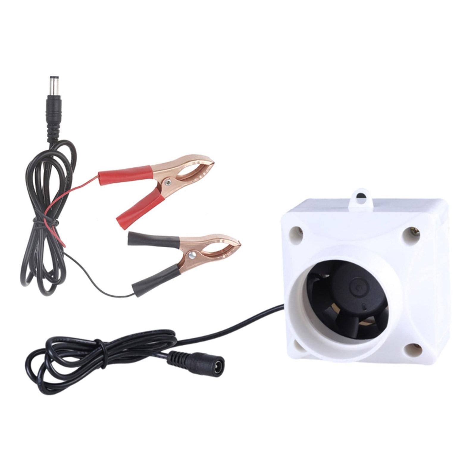 

Эффективный 12В 50мм канальный вентилятор для вентиляции с кабелем питания с зажимом для аккумулятора для вытяжки воздуха в кухне, ванной комнате, гараже, помещении