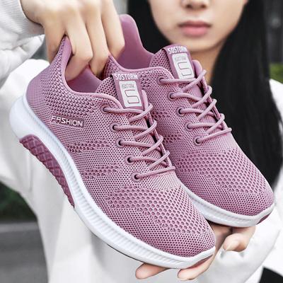 Shoes Women's  Spring and Autumn New Style Women's Shoes Breathable Running Shoes Casual Sports Shoes Women