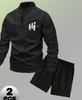 Baseball Jas & Korte Broek Set, Rekbaar & Duurzaam