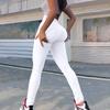 Ladies' Color Casual Pants Versatile Slim Fit Straight Leg Denim Jeans