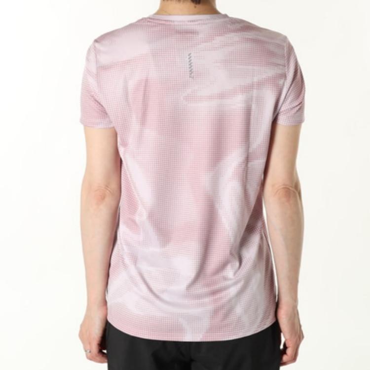 Puma Run Favorite Aop Tee Women Tops Light-Purple 524573-60