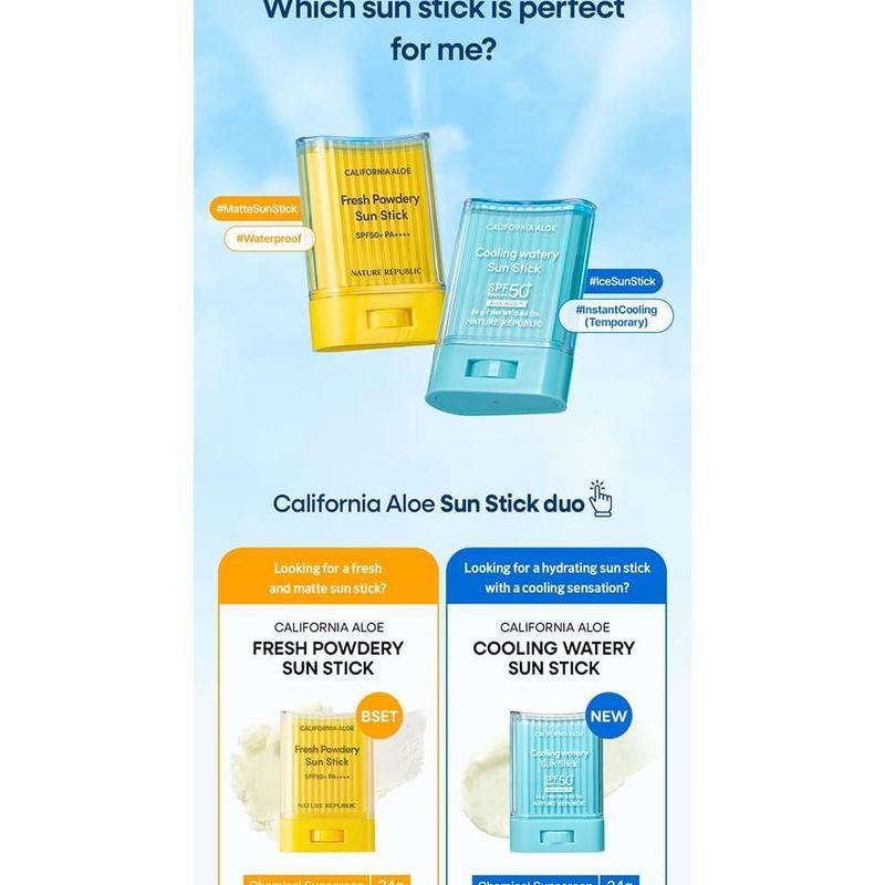 NATURE REPUBLIC - California Aloe Sun Stick - 2 Types