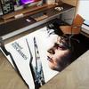 Edward Scissorhands Movie Poster Carpet For Playroom Bedroom Living Room Sofa Home Decor Kids Game Area Rug Nonslip Floor Mat