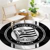 Sk Sturm Graz Crest Custom Name Round Area Rug Carpet Rug For Living Room Bedroom Sofa Playroom Decor Nonslip Floor Mat