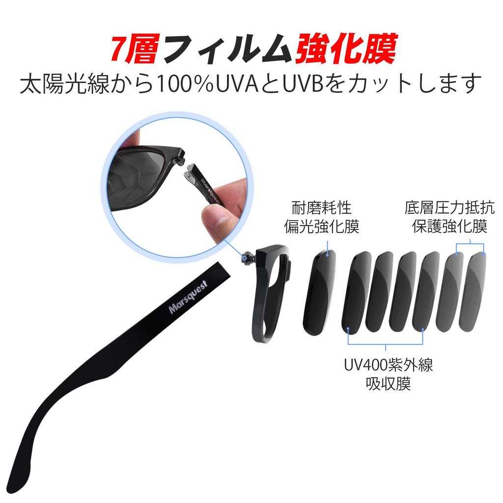 Polarisierte Sonnenbrille zum Autofahren Wellington Typ UV400 UV-Schutz Motorradsonnenbrille Sport Autofahren Laufen Angeln Klettern Unisex Momentum