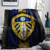 1PC Leeds United Patterned Flannel Blanket Suitable For All Seasons for Home Decor Warmth and Comfort Gifts Holiday Present