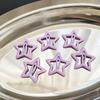 10Pcs Girl Hairpin Versatile Star-Shaped BB Clips Macaron Color Small Hair Pins Stable Hold Hair Accessories