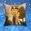 Cool Art Metal Family Dee Pillow Case For Home Bedroom Car Office Decoration Living Room Sofa Cushion Cover Suitable