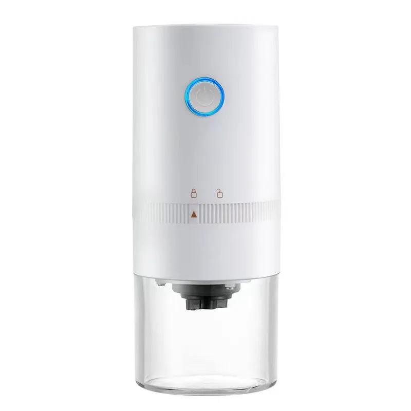 Portable Upgrade Electric Coffee Grinder TYPE-C USB Charge CNC Stainless Steel Grinding Core Coffee Beans Grinder