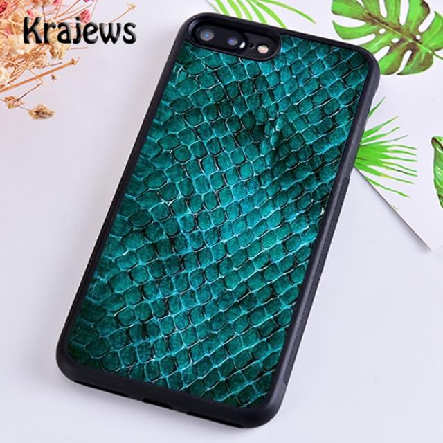 

Krajews Snake skin texture Fashion Phone Case Cover For iPhone 17 Air 16 15 14 plus 12 13 pro max coque Fundas iPhone 14pro max