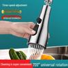 Universal Kitchen Gooseneck Faucet Extender with Anti-Splash Aerator