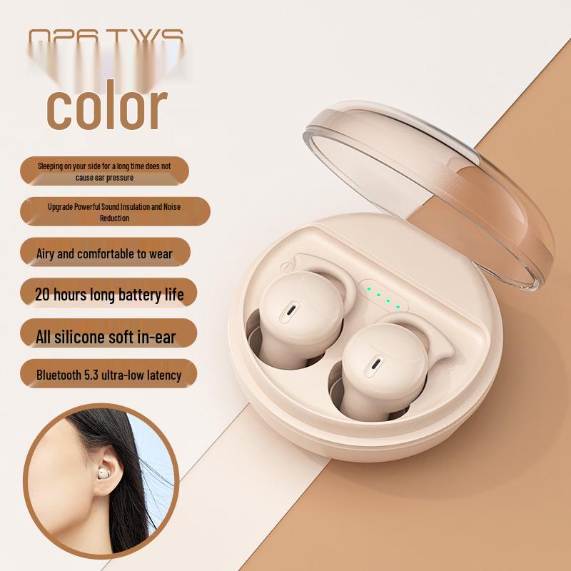 Soft In-Ear Bluetooth Sleep Earphones: Pain-Free, Long-Wearing, Noise-Cancelling for Side Sleeping