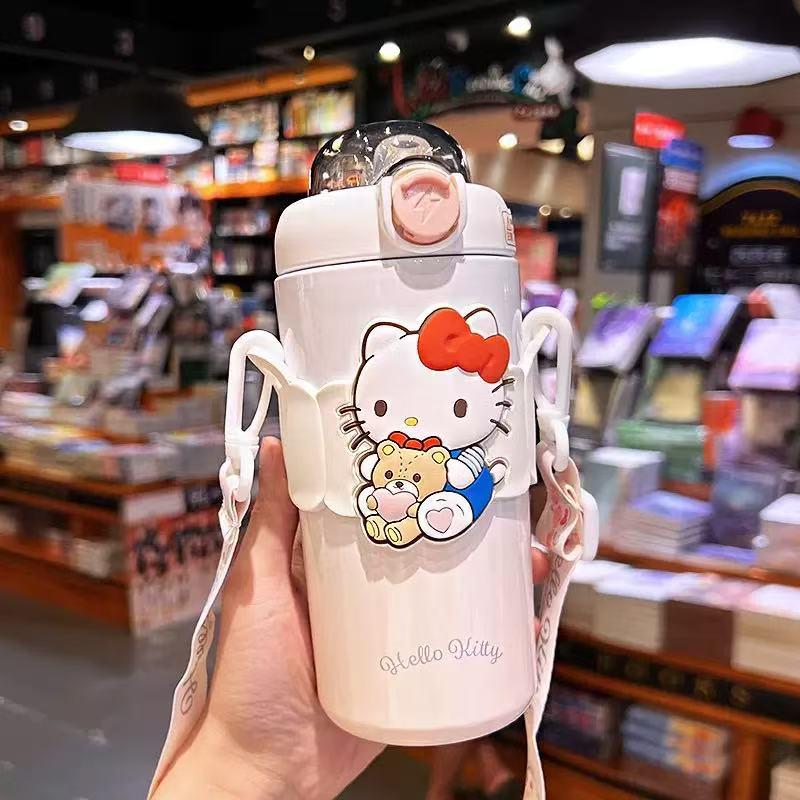 Sanrio Kuromi 316 Food-Grade Thermos Water Bottle for Kids