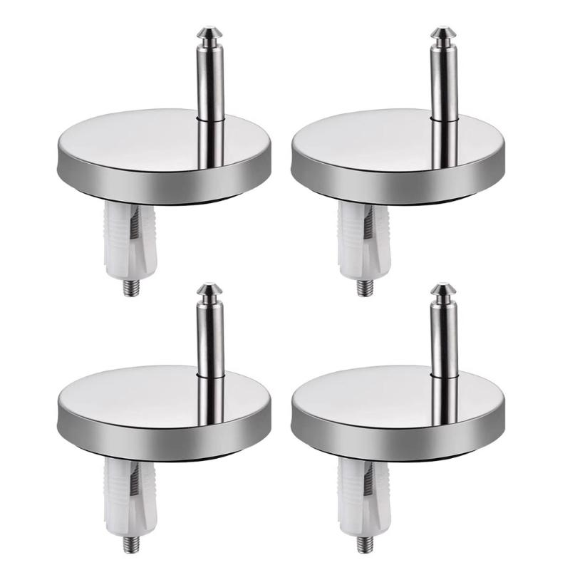 Toilet Seat Hinge Fixings Replacement Top Fix Nuts Screws Toilet Cover Seat Hinge Connector Fixing Bolts Enduring
