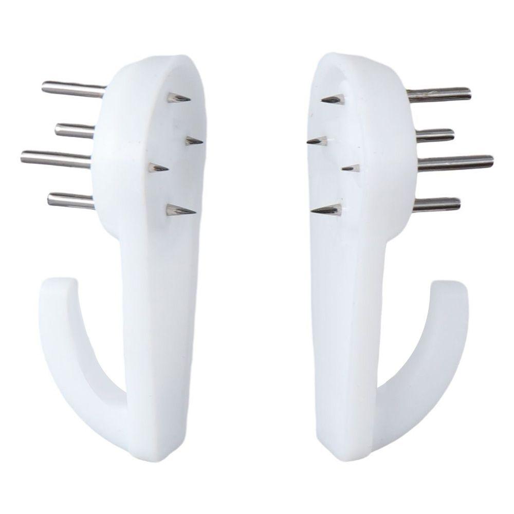 30 Pcs Powerful Clock Hangers Traceless Nail Concrete Wall Hooks No Damage for Picture Photo Frame Clock Hangers Hardwall