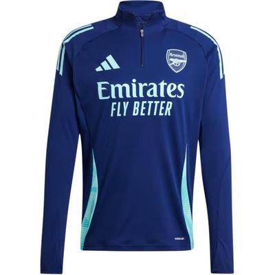 Arsenal Tiro 24 Football Training Quarter-Zip Slim Fit Long Sleeve Sweatshirt Men Sweatshirt Night-Blue IT2207