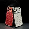 Large Plated Heart Laser Full-Screen iPhone 17 Case – Compatible with Apple 13/14/15 Pro Max and 16.