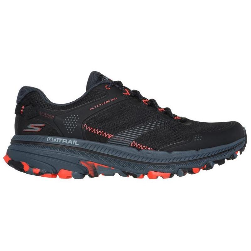 Skechers GO RUN Trail Altitude 2.0 Herren Gedämpfte Laufschuhe Schwarz 220760-BKCL