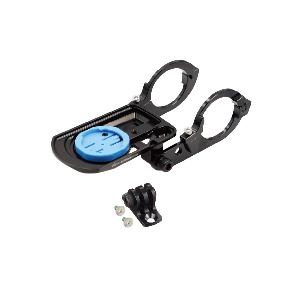 

Cycle Computer Mount Black for Clamp Diameter Wahoo ROAM Aero Combo Mount Double End Narrow Type Rec-Mounts 31.8mm ROAM-Narrow9+GP