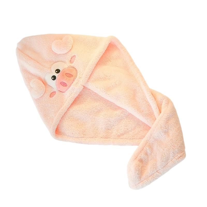652F Super Absorbent Hair Towel Wrap, Quick Drying Microfiber Hair Towel for Women