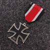 Insignia de Cruz de Hierro Medalla Alemana Broche Retro Europeo y Americano Réplica Original Pin para Entusiasta Militar Accesorio Insignia Souvenir