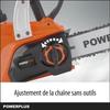 Powerplus Dual Power Tronçonneuse À Batterie POWDPG7570 - 20 V, Guide De 300 Mm, Sans Batterie Ni Chargeur
