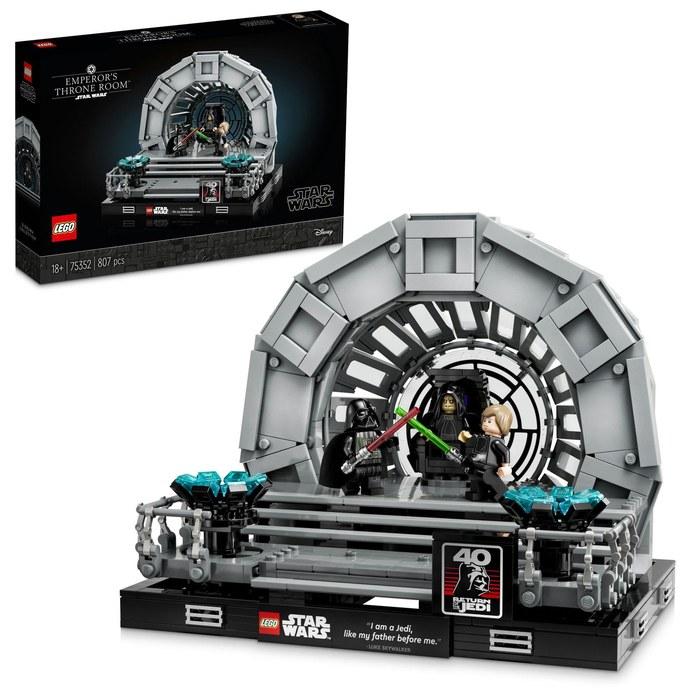 LEGO Star Wars Emperor's Throne Room Diorama 75352, Multicolor