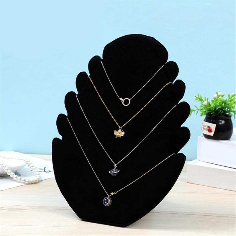 Jewelry Presentation Stand Organizer Rack for Earrings/Necklaces Jewellery Rack