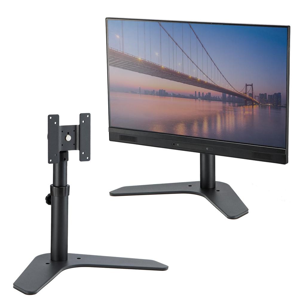 Sanwa Supply Desktop Monitor Stand Rotation and Height (with Adjustment) CR-LAD1110BK