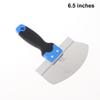 Stainless Steel Paint Scraper High Quality 4 Inch Putty Knife with Comfortable Grip Handle for Wallpaper Removal and Cleaning