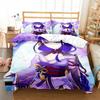Genshin Impact Anime Arataki Ltto Bedding Sets Exquisite Bed Supplies Set Duvet Cover Bed Comforter Set Luxury Birthday Gift