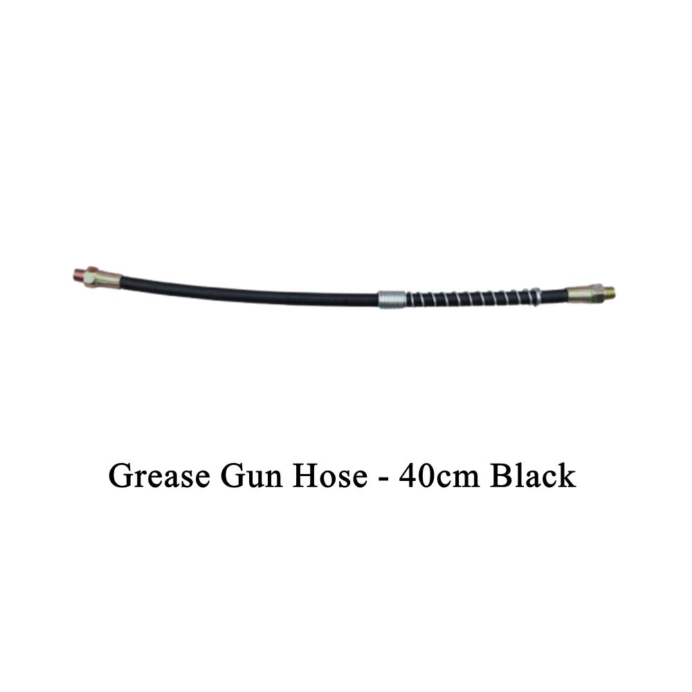 

15.74INCH Смазочный пистолет, прочный, высокого давления, длинные удлинительные шланги, гибкий смазочный пистолет, инжектор для смазки чёрный