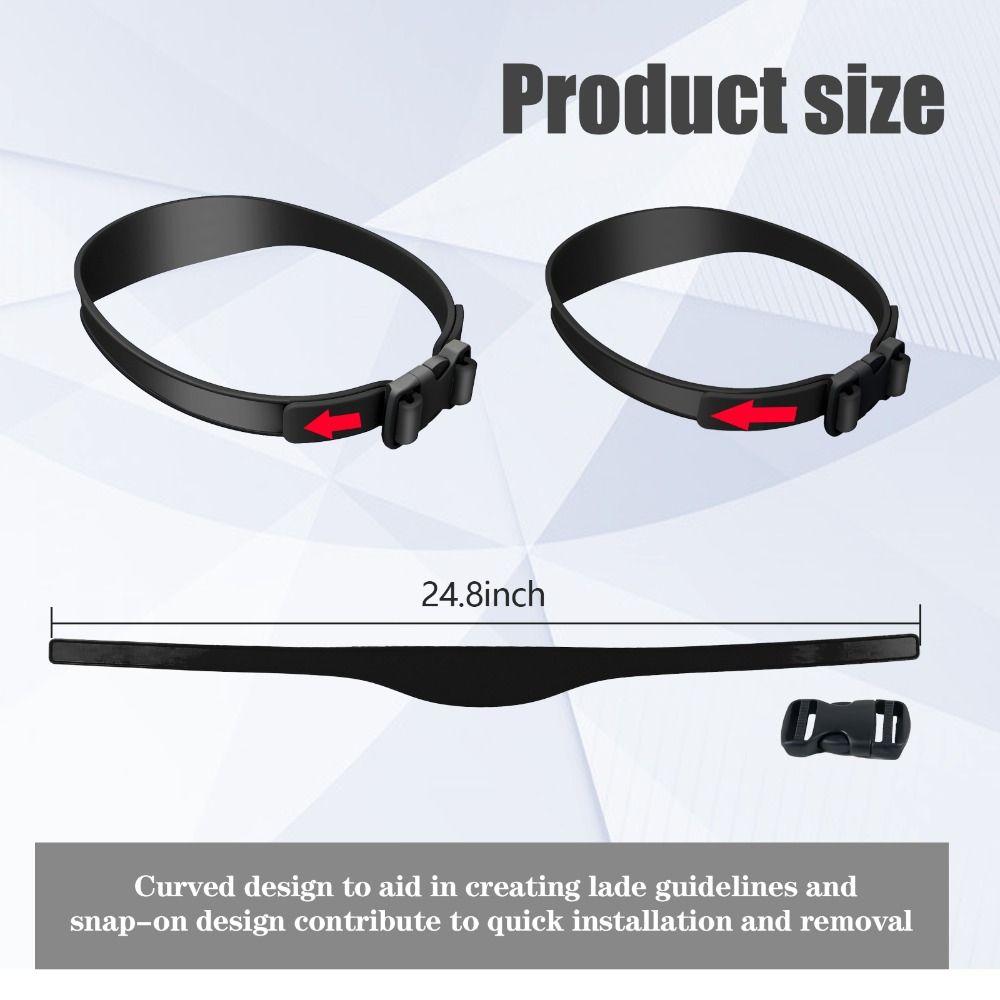 DIY Curved Silicone Hair Styling Hair Trimming Guide Neckline Shaving Template Home Hair Trimming