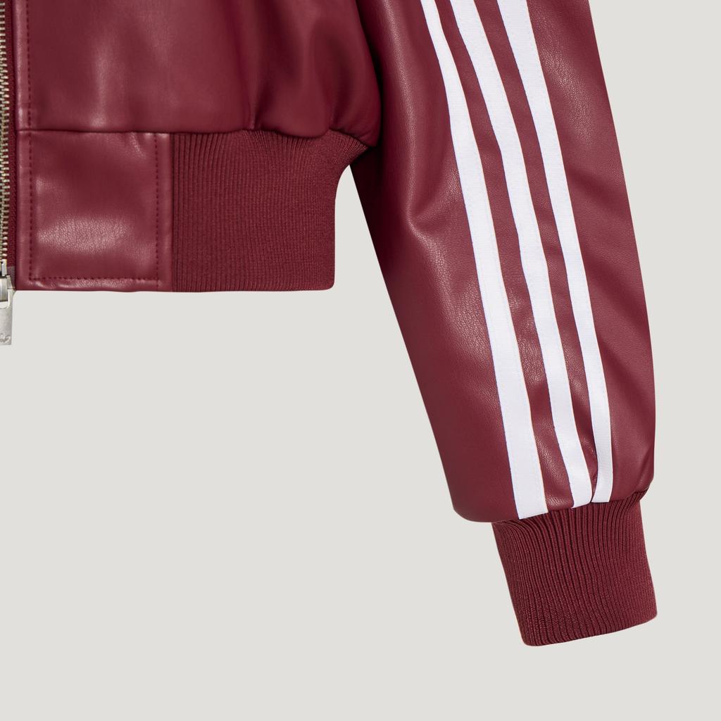 adidas Originals FW25 Womens Pleather Jacket Women Jacket KU6858