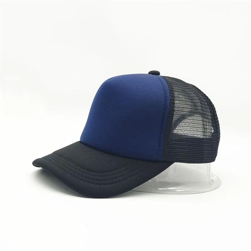 Unisex Cheaper 5 Panel Trucker Hat For Adult Summer Net Baseball Cap Men Women For Him Her Blank Mesh Adjustable Sun Hat Visor