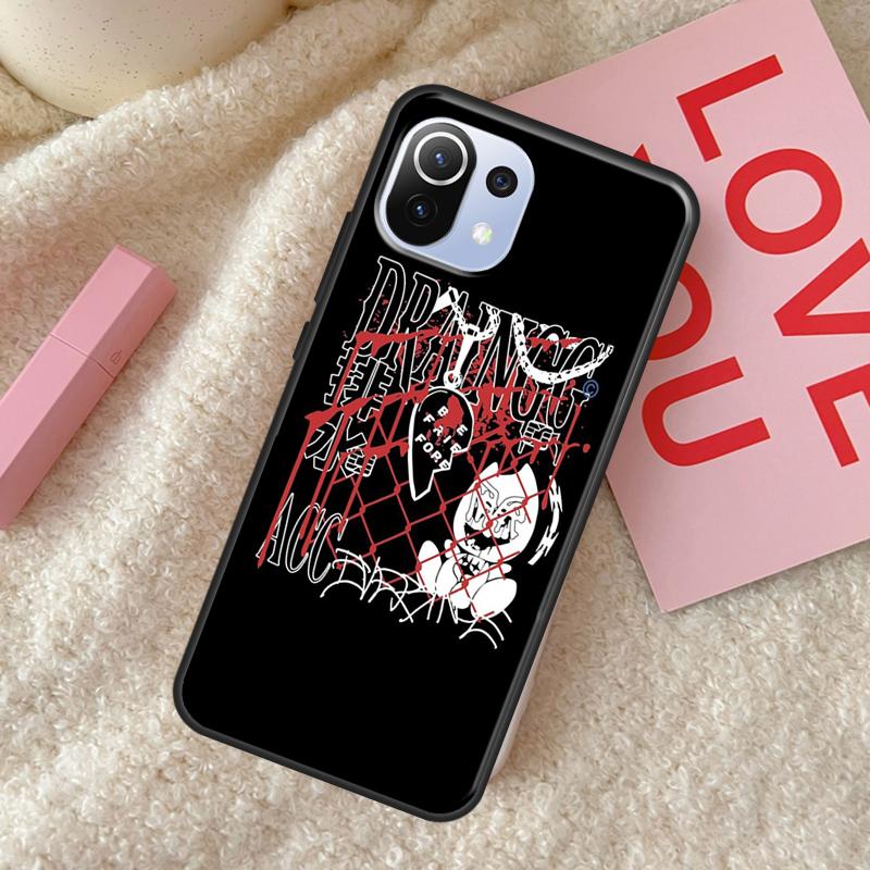 Drain Gang Case For POCO X5 X3 X4 F5 Pro F3 F4 GT C40 M5s Phone Cover For Xiaomi 13 11T 12T Pro 12 Lite