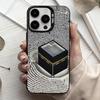 M-Moslem and K-kaaba  Phone Case For iPhone17,16,15,14,13,12,11 Plus,Pro Max Candy Silver Plated Inside Cover