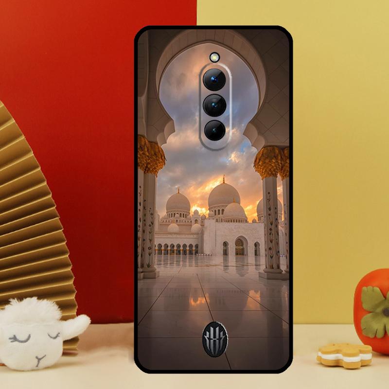 

Arabic Muslim mosque building Case For Nubia Red Magic 8 9 10 Pro Plus 6 7 6S 7S Pro 5G 6R RedMagic 9S 8S Pro Plus Cover Red Magic 5G