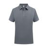 New Solid Color Lapel Summer Men's Fashion Business Casual POLO Shirt Short-sleeved Top