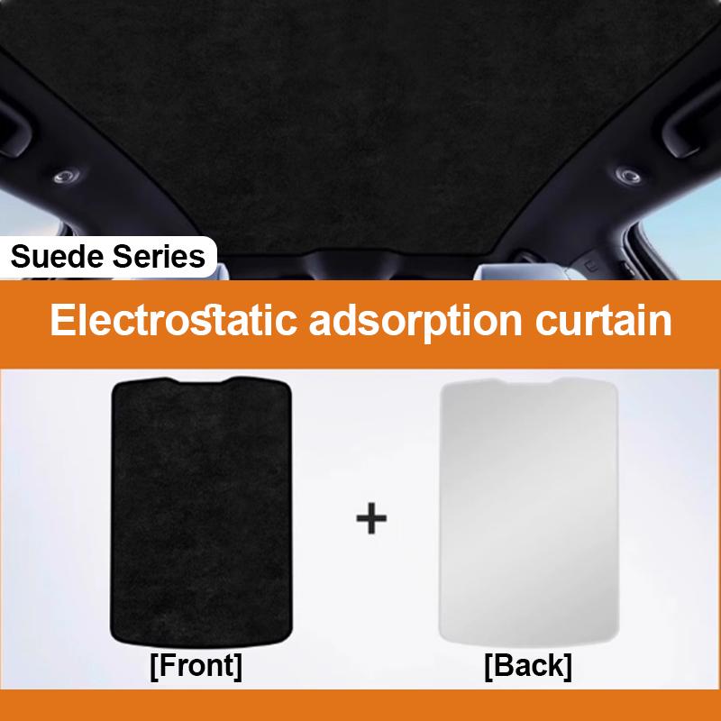 Auto-Ulation Schiebedach Sonnenschutz für Polestar 3 Zubehör 2024 2025 2026 Elektrostatische Adsorption Sonnenschutz Schiebedach Zubehör