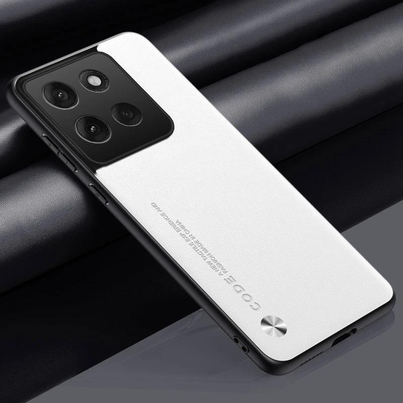 

Роскошный чехол из искусственной ПУ кожи для Motorola Moto G86 Power, задняя крышка, силиконовый противоударный чехол для полной защиты телефона для Motorola G86 5G Moto G86 белый