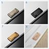 Luxury Aluminum Alloy Cabinet Wardrobe Flip Cupboard Tatami Drawer Pulls Door Handle Hidden Door Knob