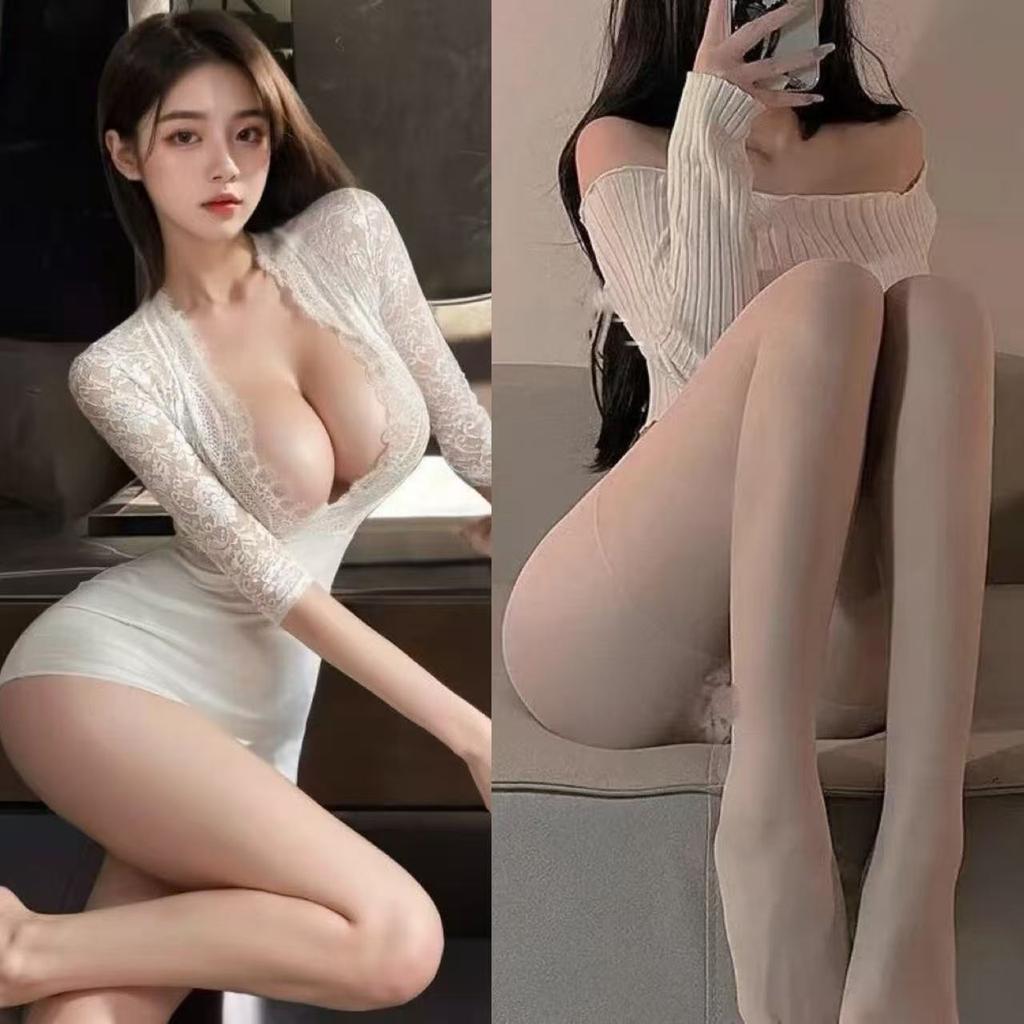 Sexy Lace Purple Hip Skirt Gathering Erotic Underwear Secretary OL Playing Suit No Temptation Robe