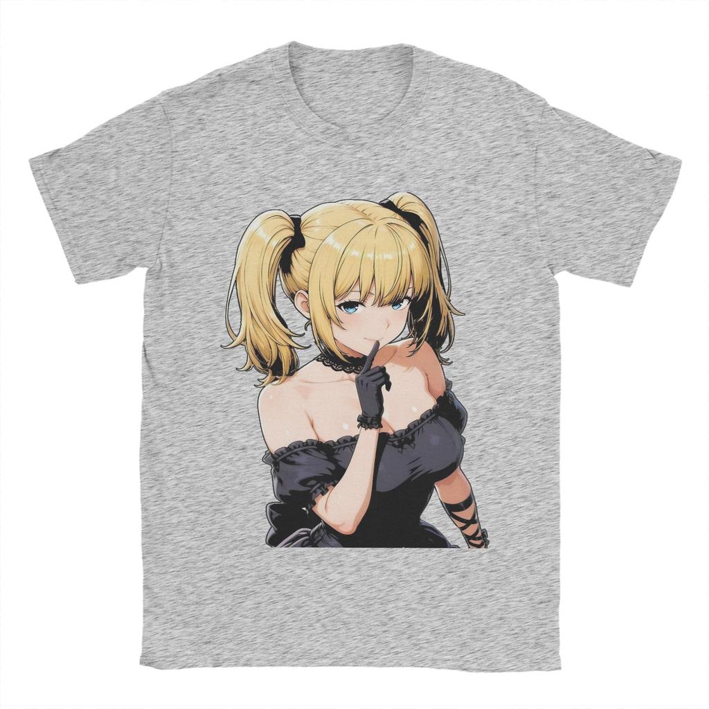 Men T Shirt Grok Ani Sticker Waifu Anime  T-Shirts Hipster Summer Tee Shirt Aesthetic Casual Cotton Clothes Birthday Gift