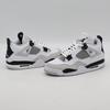 DH6927-111 Nike Air Jordan 4 Military Black White Grigio Neutro (Uomini)