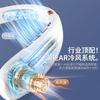 Portable Neck Fan USB Rechargeable Quiet Bladeless Mini With 5 Speeds LED Display Adjustable Tilt