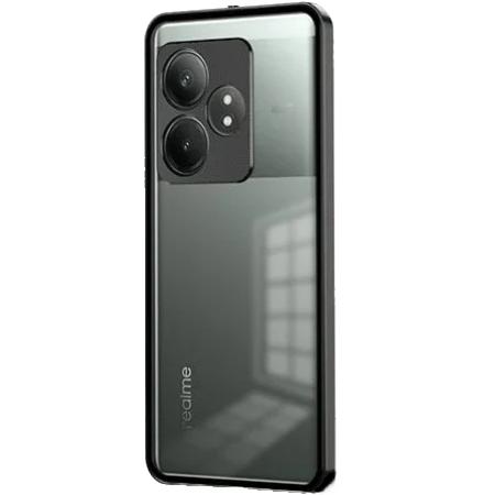 Case for Realme GT 6 / 6T, Frame Case, Black