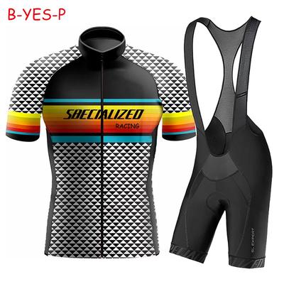 Cycling Uniform Pants Man Summer Bike Jersey Men's Set Clothing Laser Cut Sports Wear Mtb Outfit Shorts Gel Bib Jacket