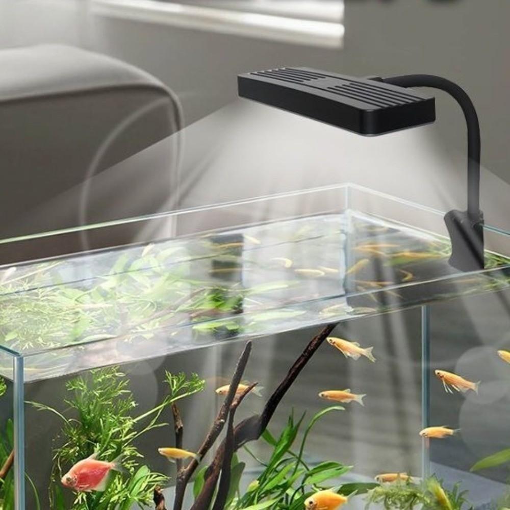 360° Rotatable Full Spectrum Grow Lamp Super Slim Aquatic Plant Lamp  Home Aquascaping